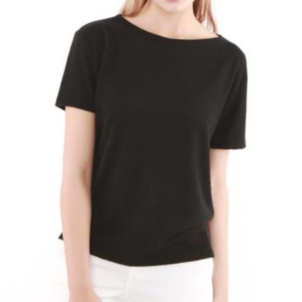 Soft black tee